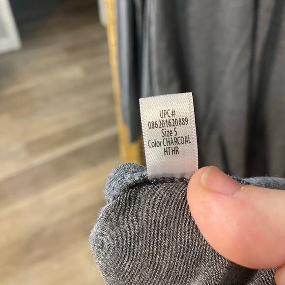 Cuddl Duds Gray Softwear Stretch Long Button Cardigan Duster Small modal blend - Picture 8 of 8